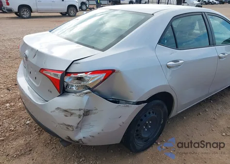 2014 Toyota Corolla Le from USA, damaged, VIN 2T1BURHE8EC149495